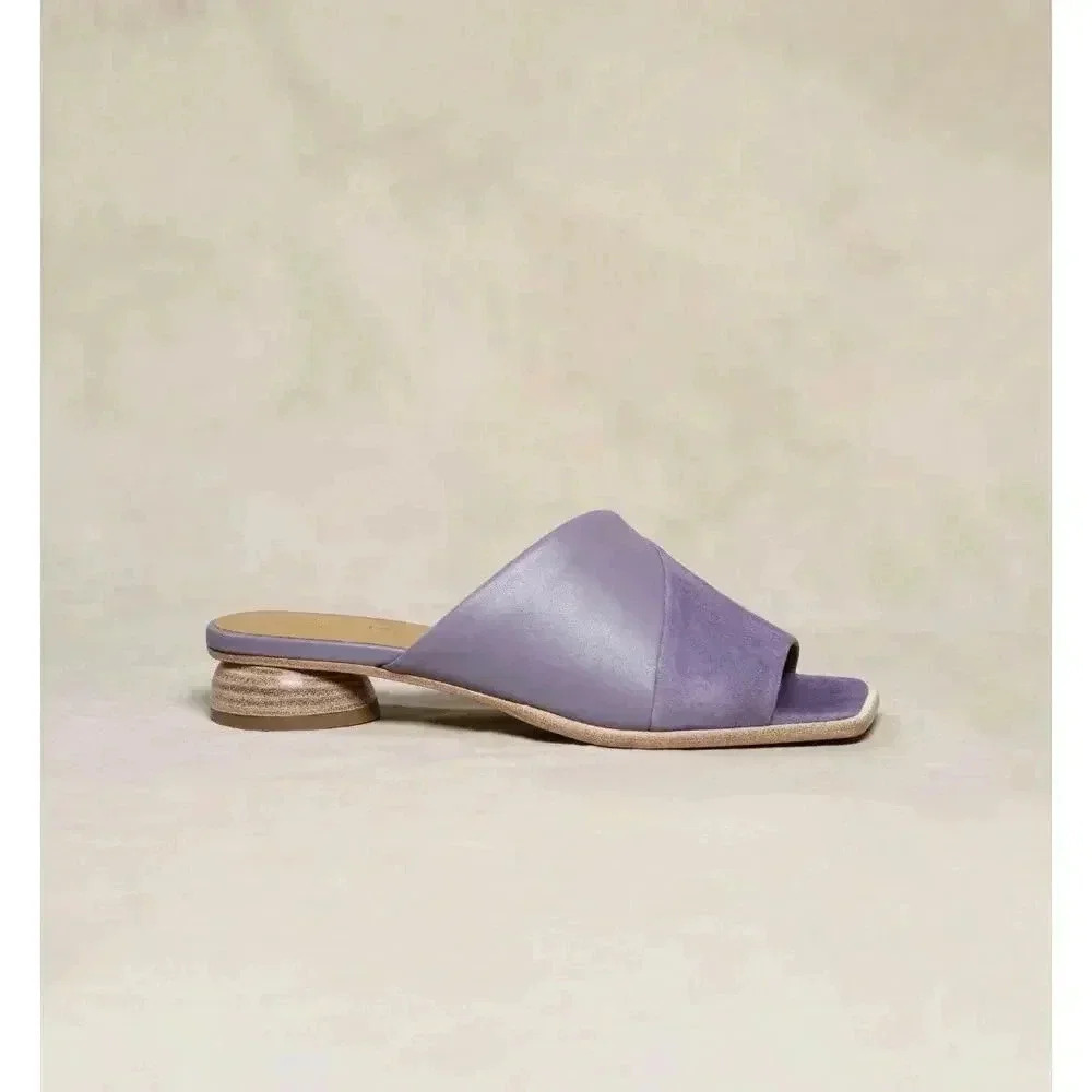 M. Gemi Ilaria Violet 25mm Mules